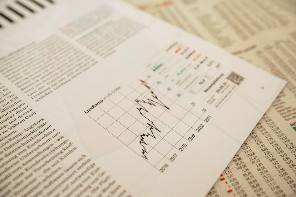 founder reviewing financial model with investors before a meeting